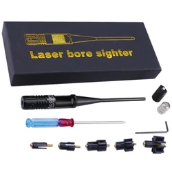 Laser Bore Sight Kit.177 .22 Caliber To 12GA Laser Pointer Collimator Universal Boresighter Battery Included Red Green Laser