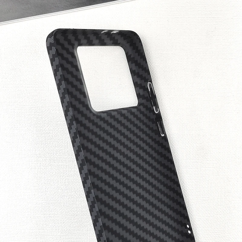Luxury Hit Stitching Color Carbon Fiber Hard PC Case for Xiaomi 14T / Pro Ultra Thin Matte Back Protector Shockproof Cover Shell