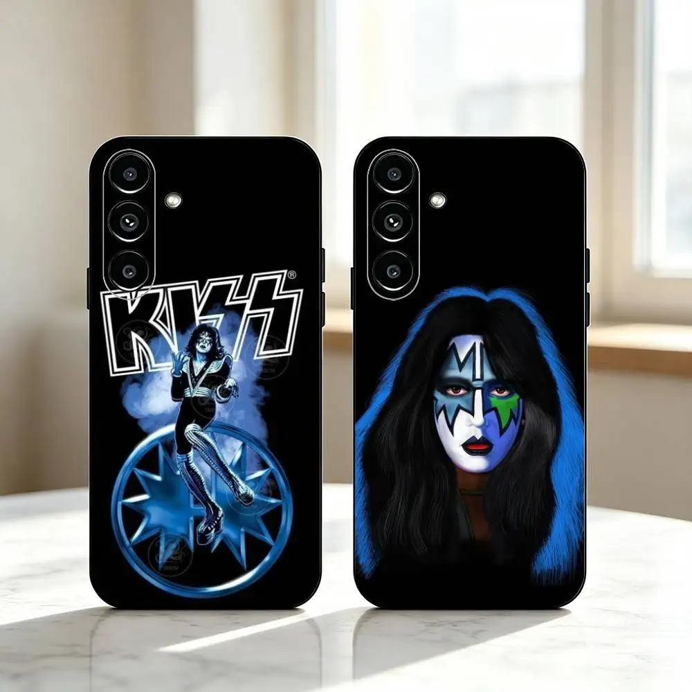 Kiss-S Ace F-Frehley  Phone Case Black Silicone Soft For Samsung Galaxy A73,A72,A71,A70,A53,A52,A51 Gift