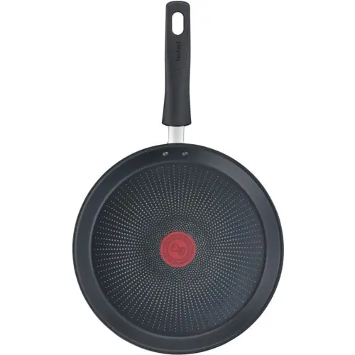 TEFAL Daily 2X 셰프 레드 붙지 않는 인덕션 팬케이크 팬, 25cm 열 융합™Indüksiyon taban 2021 모델, Yemek piăirici 