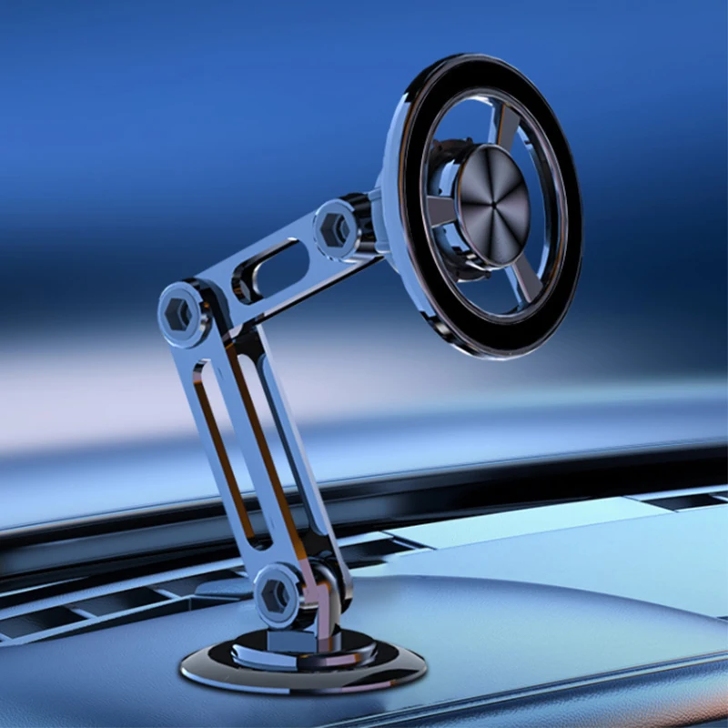 

Mobile Phone Car Holder for Magsafe, Upgraded Cell Phone Holder, Hands Free, 360 Rotation, 2023