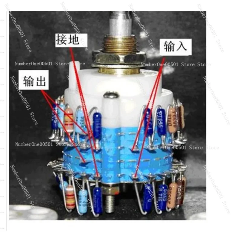 23 step potentiometer 10K (two channels),