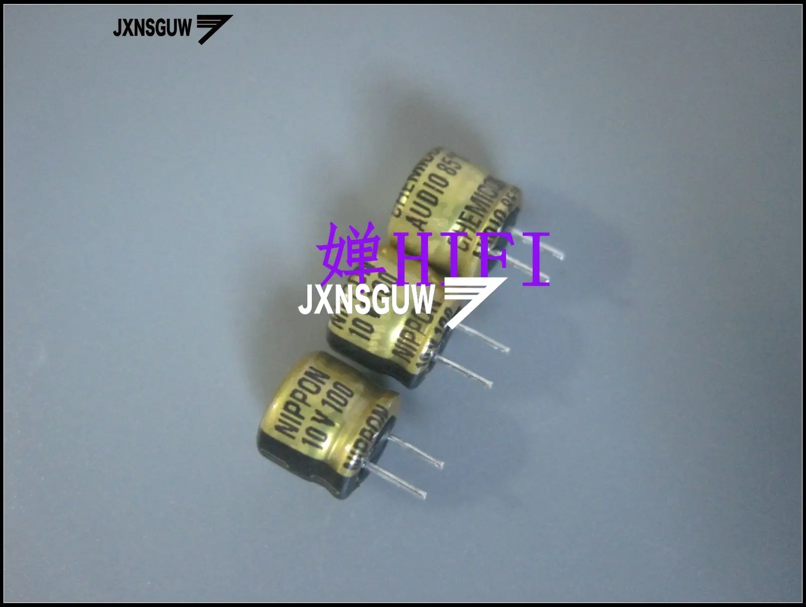 

20PCS NIPPON AUDIO 10V100UF 6X5MM NCC long life electrolytic capacitor 100UF/10V CHEMI-CON 85 degrees 100uF 10V