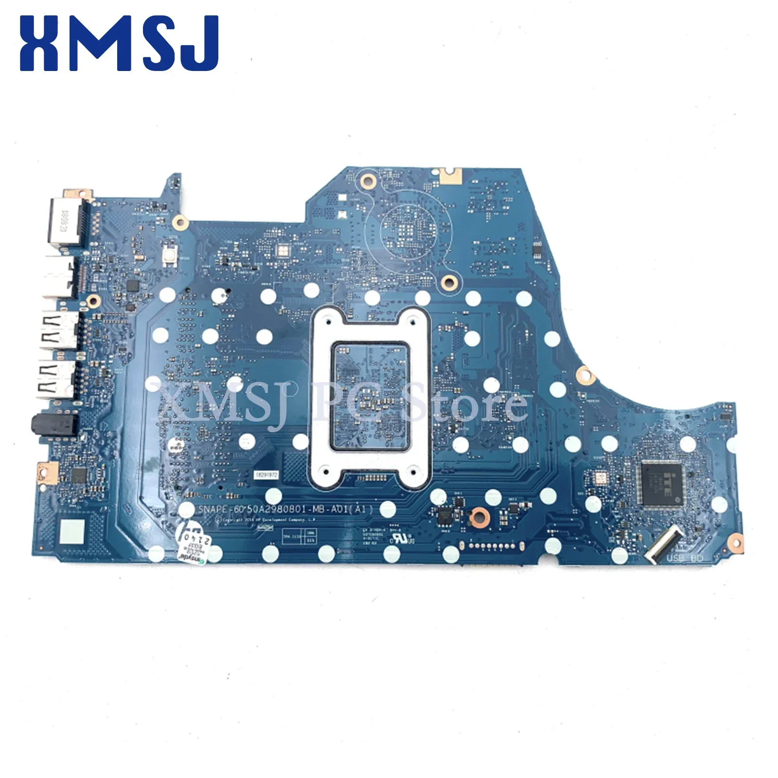 XMSJ For HP Pavilion 17-BY Laptop Motherboard Celeron SR3S1 N4000 CPU L22741-601 L22741-001 6050A2980801-MB-A01 Main Board