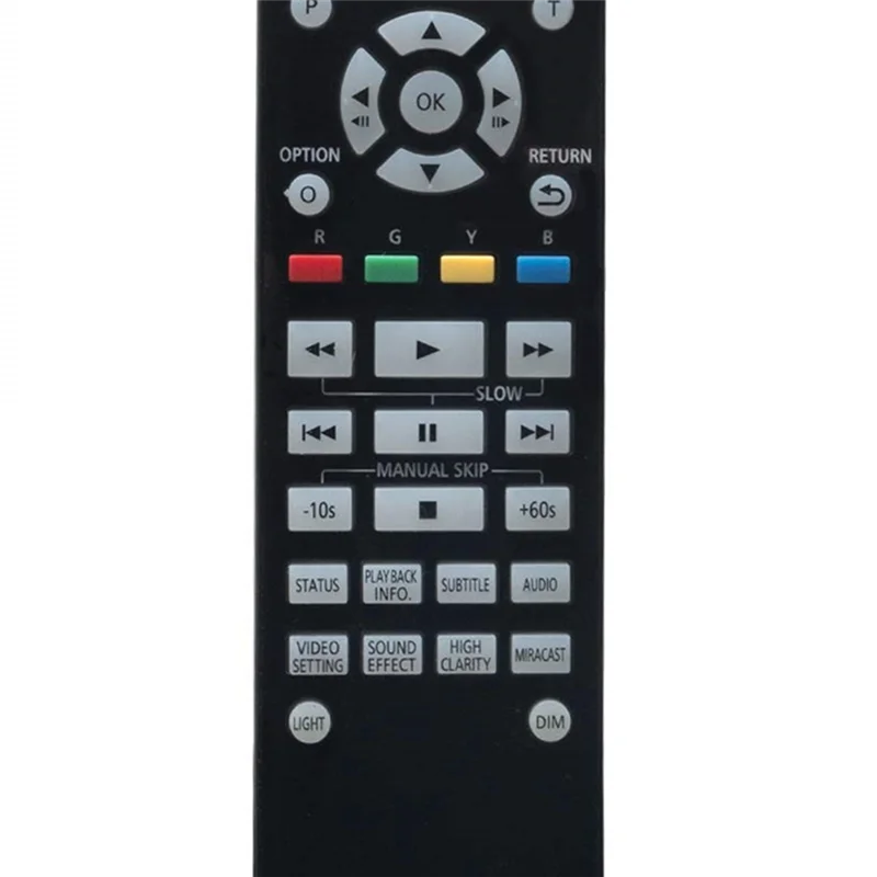 Täglich 1 PCS N2QAYA000130 Fernbedienung Ersetzen ABS Für Panasonic Blu-Ray Disc DVD Player DMP-BDT700 DMP-UB900 DMP-UB900GN DMPBD