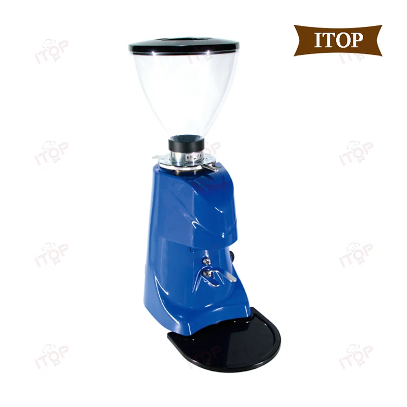 ITOP AFS60 Commercial Electric Grinder Straight Out Type Espresso Bean Grinder Flat Knife 64mm Coffee Miller 110V 220V