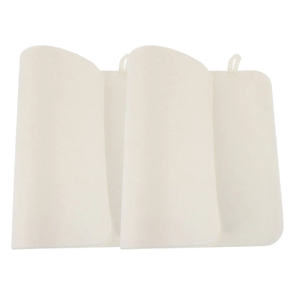 

2 Pcs Cushions Sauna Bench Mat Heated Bath Floor Felt Shower Seat Steam Room Accessories