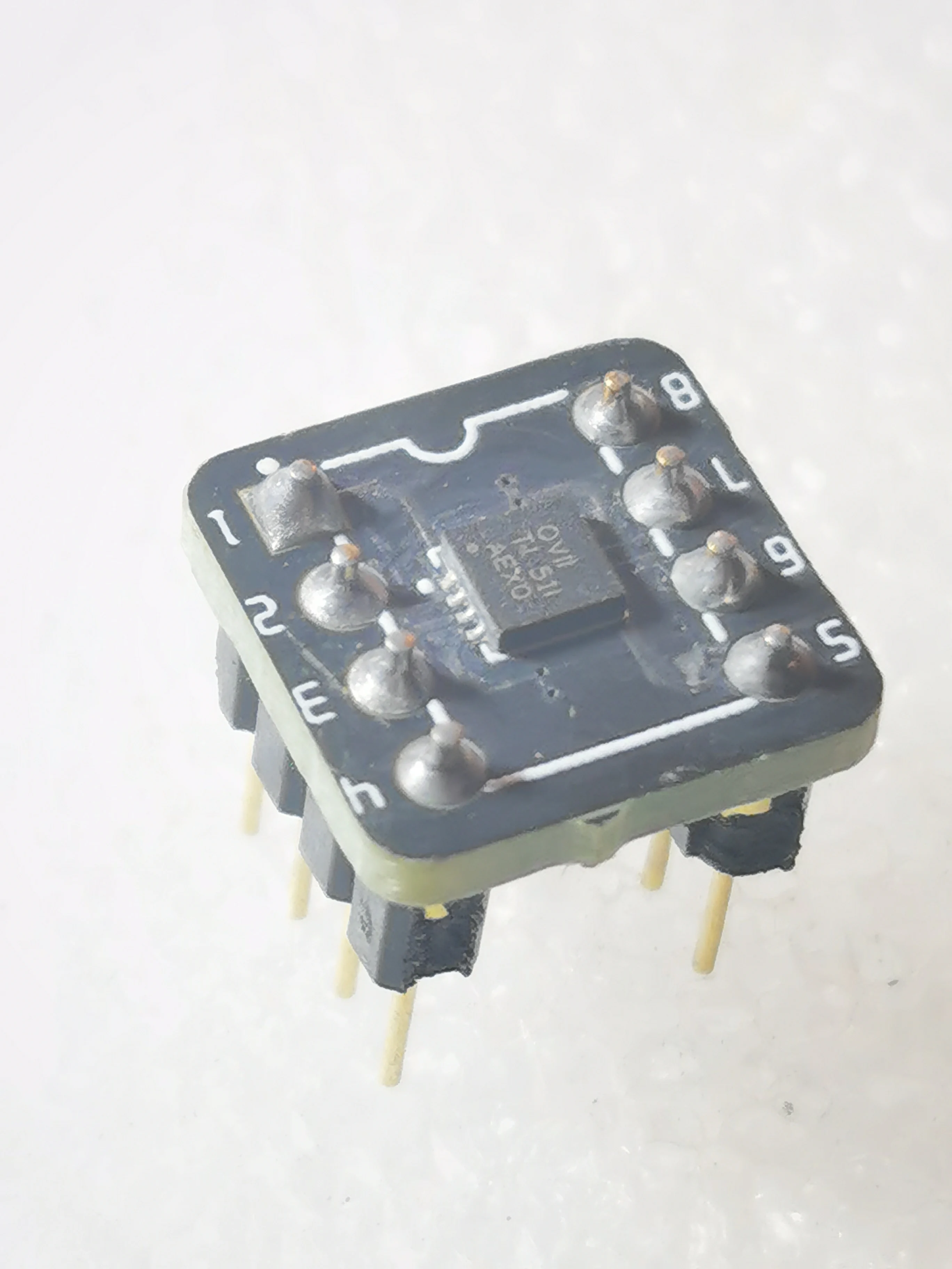 opa1612 الأصلي OPA1612AIDRGR طباعة الشاشة OVII الصوت مضخم التشغيل رقاقة SON8 إلى DIP8 OPA2604 U ترقية