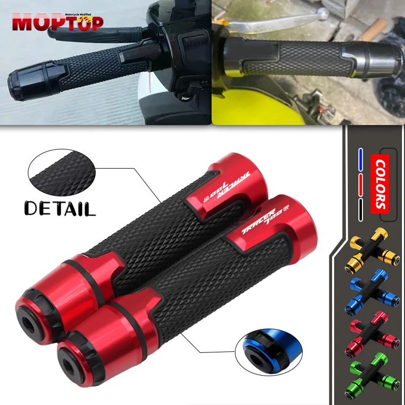 

For TRACER700GT TRACER900GT Tracer 700GT tracer 900GT Motorcycle Anti-Slip Hand Handlebar Grips CNC 22mm Handle bar Grips Ends