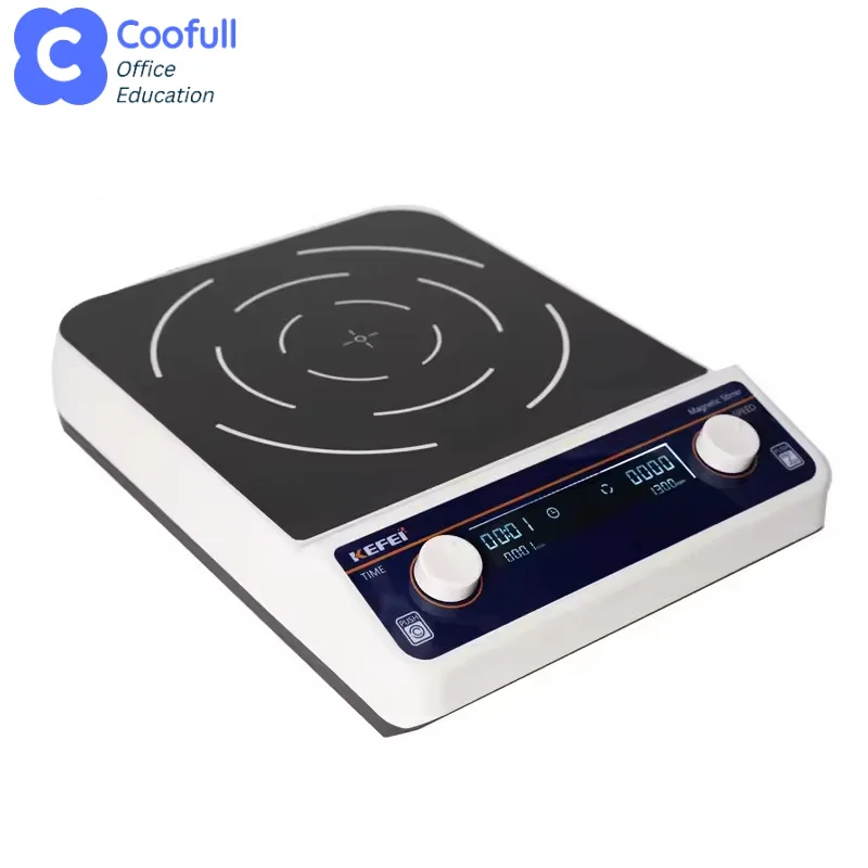 COOFULL Lab Chemical School Home Strong Magnet Stirring Plate Mini Mixer Small Plate Stir Magnetic Electric Stirrer for Liquid