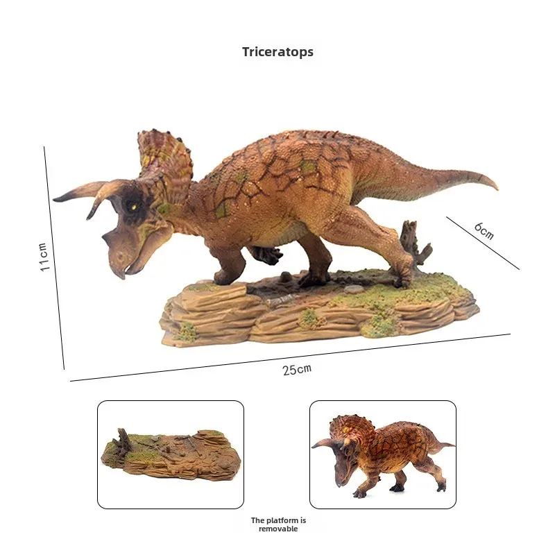 Dinosaur Toy Stegosaurus Model Herbivorous Dinosaur Realistic Solid Dinosaur Children's Toy From Mainland China Bionic Toys