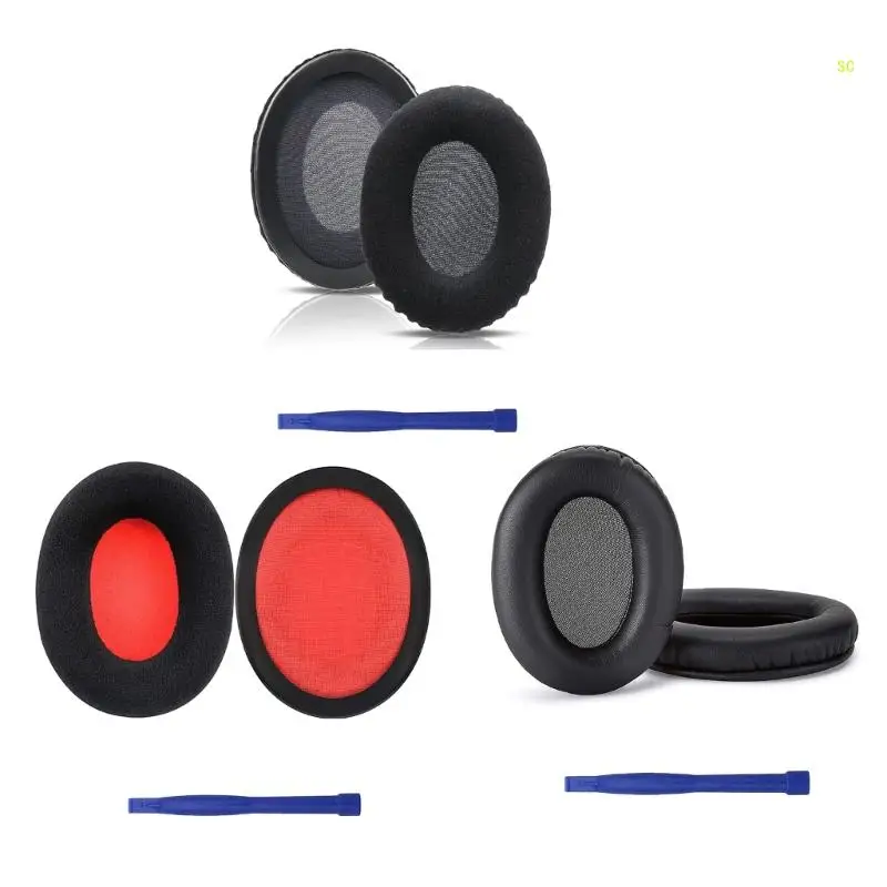 Ear Pads Cover for HyperX Cloud2 Headphone Noise Cancelling Earmuff Cushions Memory Foam Ear Pads Sleeves Dropshipping