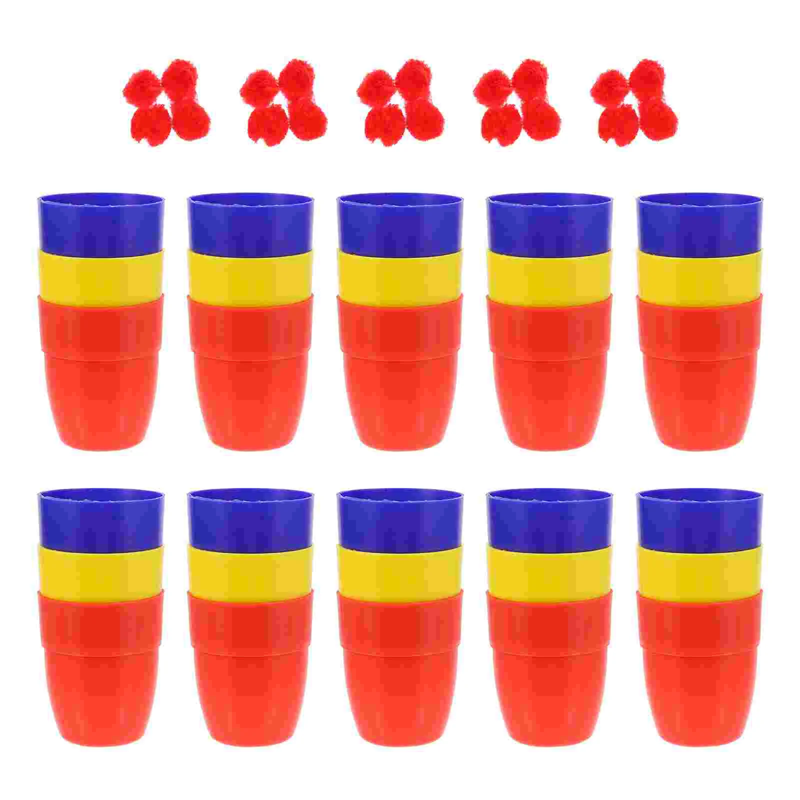 

30 PCS Party Props Toy Magician Gimmick Trick Cup for Tool Plastic Gadget Child