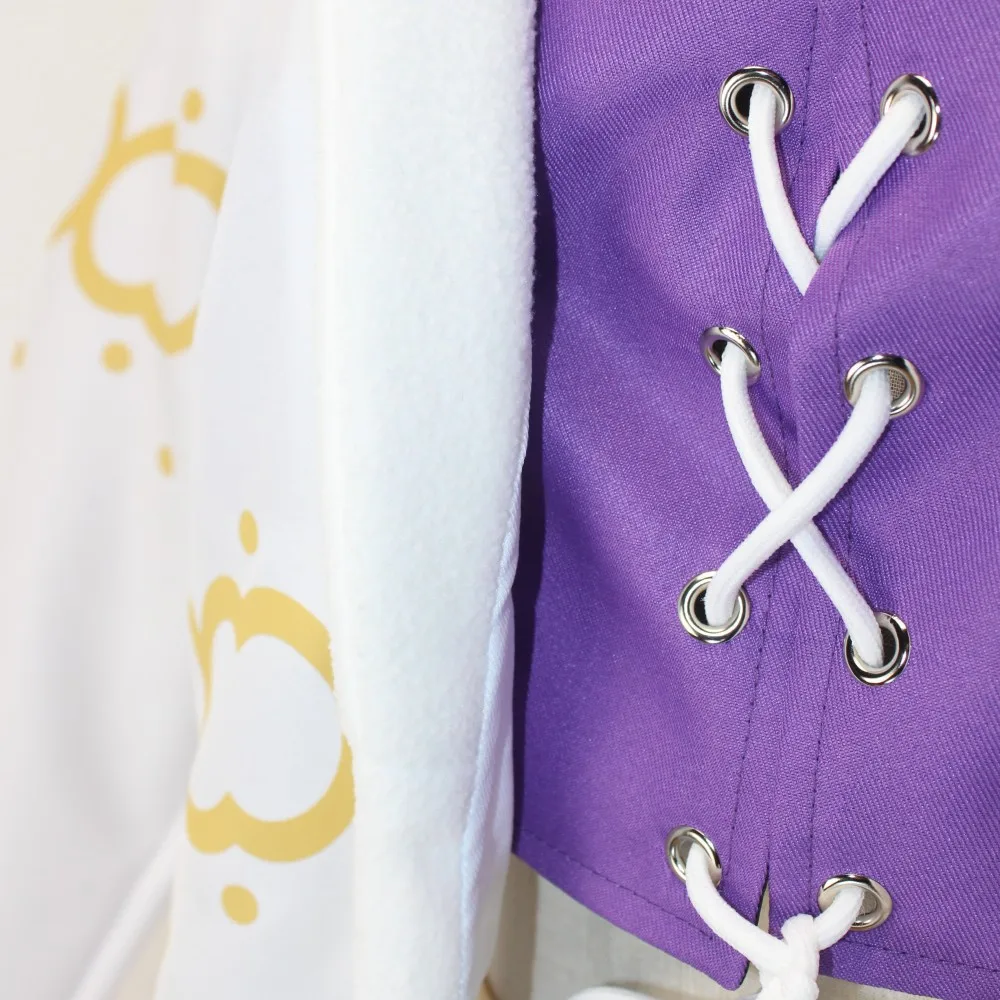 Disfraz de cosplay de Robin con chaqueta con cuello de piel, una pieza, disfraz de cosplay de Nicole Robin