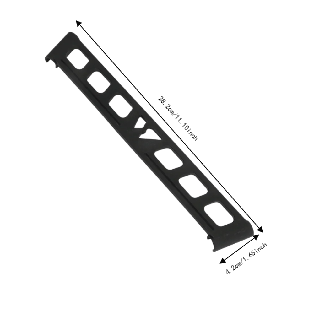 2PCS Nylon Camping Shelf Clips Black Adjustable Triangle Rack Brackets Lightweight Stable Grip Outdoor Storage Clips Picnic