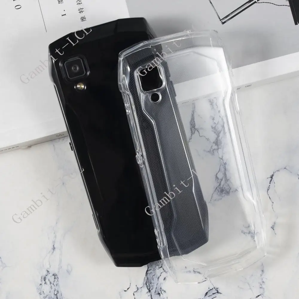 Dla Cubot KingKong Mini 3 King Kong Mini3 4.5 "2022 silikonowa obudowa ochronna pokrywa tylna do telefonu smartfona miękkie etui TPU