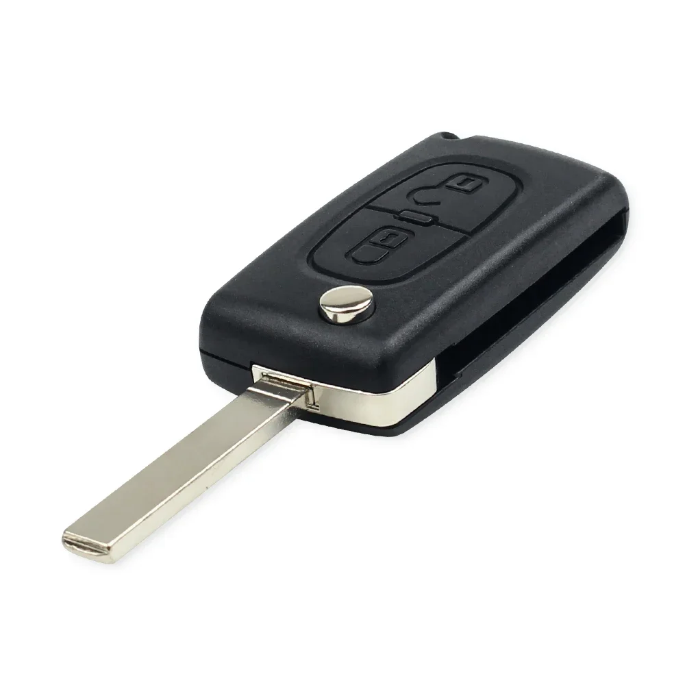 KEYYOU For Citroen C2 C3 C4 C5 C6 C8 Xsara Picasso CE0523 Ce0536 VA2/HCA Blade 434Mhz ASK FSK 2 Button Remote Car Key