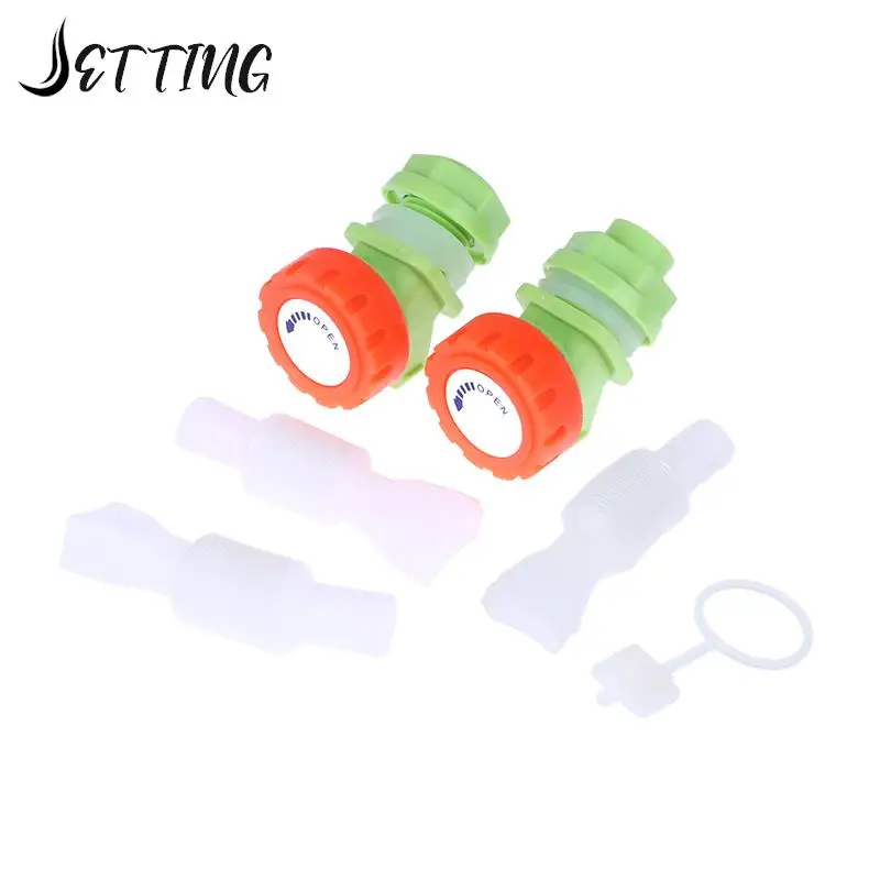 1Pc/Set Tap Knob Type Plastic Outdoor Water Faucet Replacement For Water Tank Bucket Accessories For Wine Juice Bottle