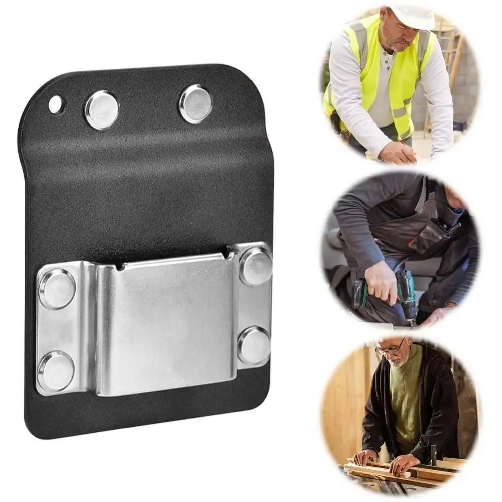Ganci per morsetto per cintura da trapano compatti di alta qualità Supporto per nastro di misurazione leggero Clip per cintura per trapano elettrico resistente all'usura durevole