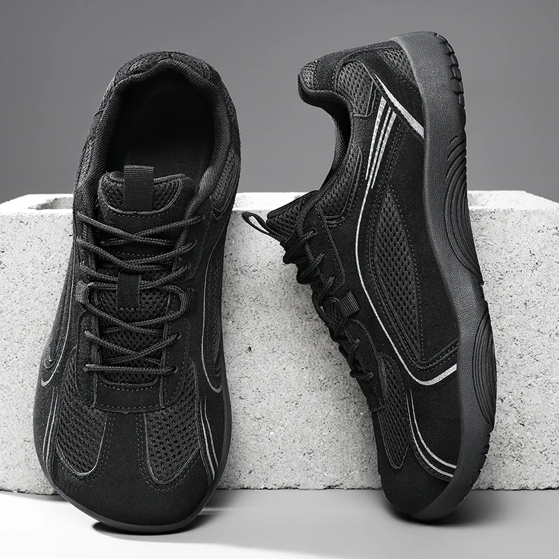 

Унисекс кроссовки с широким носком для ходьбы босиком, минималистичные ретро-кроссовки для треккинга и бега для мужчин и женщин, Zapatos Altos Hombre