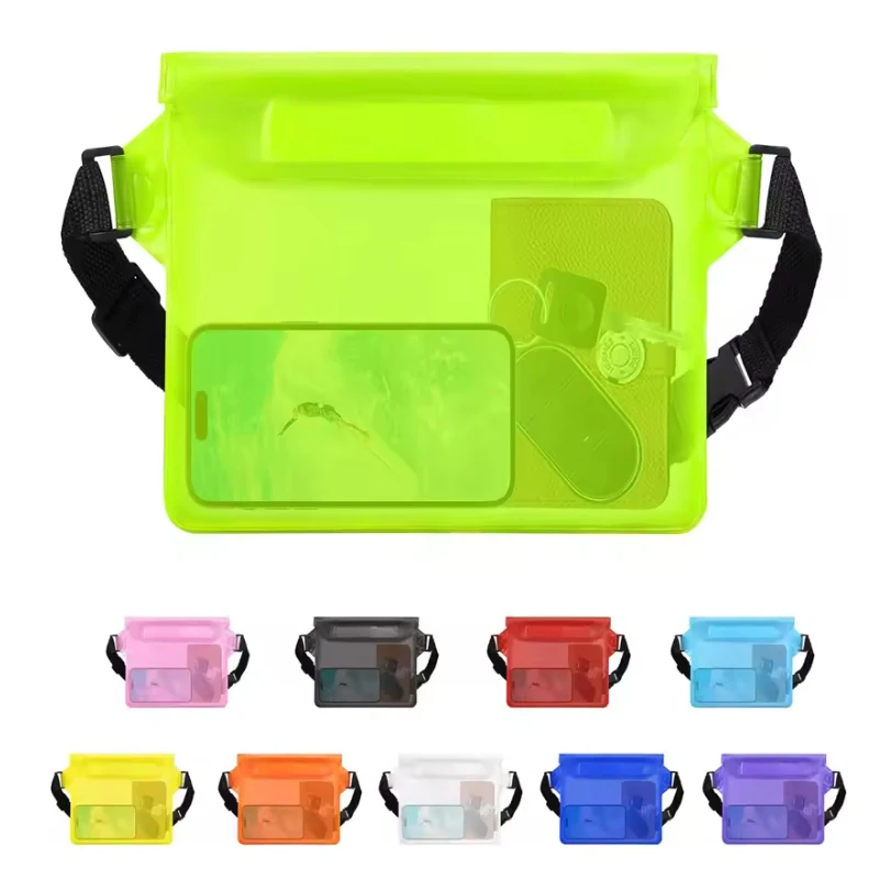 

Водонепроницаемая сумка для плавания, уплотнительная поясная сумка для дрифта, дайвинга, катания на лыжах, подводный чехол для телефона, сухая сумка на плечо, пляжная лодка, спорт