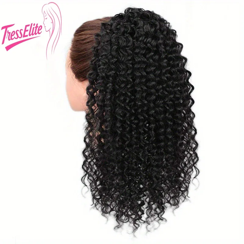 شعر بشري غريب مجعد ذيل حصان اللون الطبيعي البرازيلي عذراء ريمي 8-30in ماجيك الشريط كليب اللون الطبيعي للارتداء اليومي