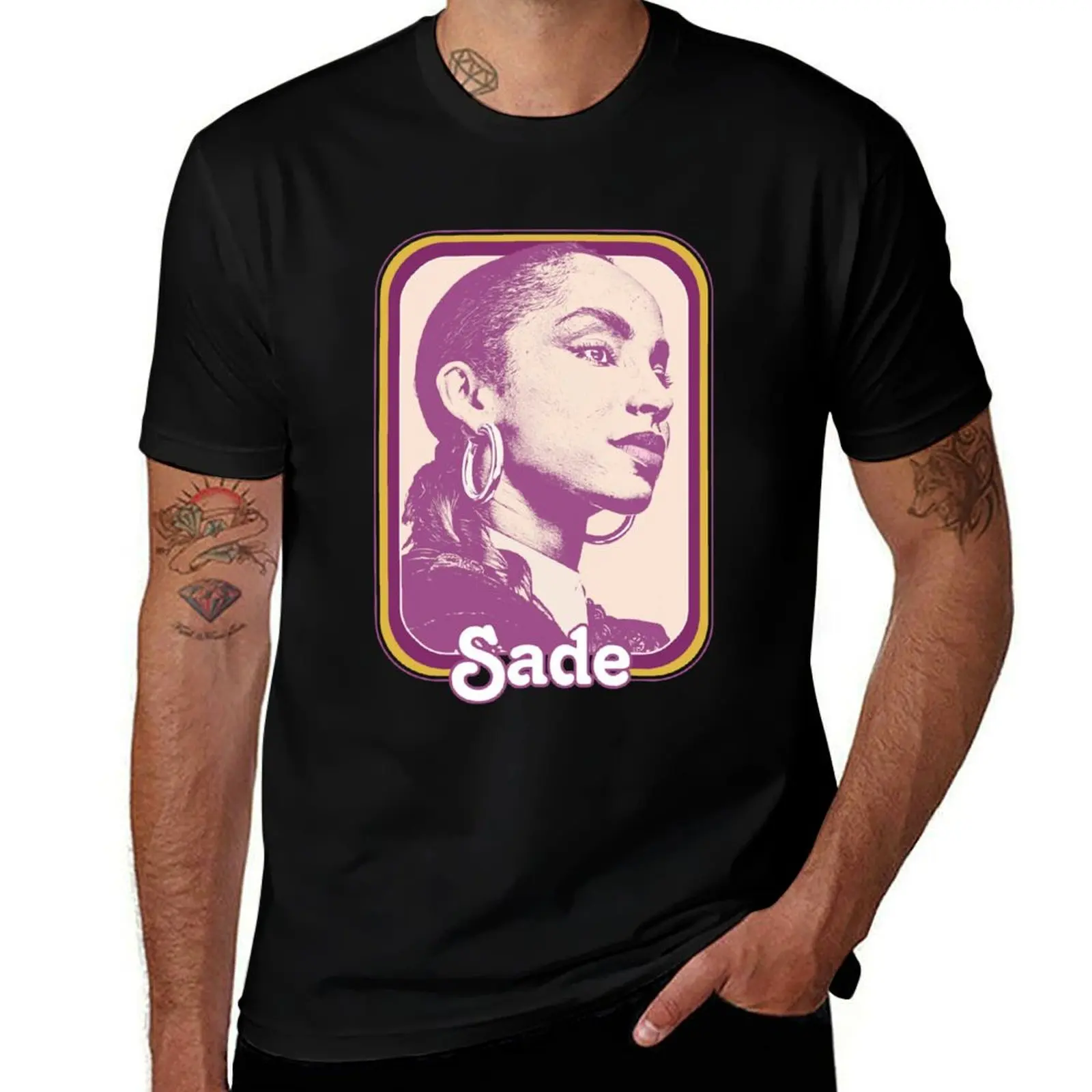 

Day Gifts Sade Adu Cute Graphic Gift T-Shirt Short sleeve tee luxury t-shirt T-shirts man funny gifts men clothing