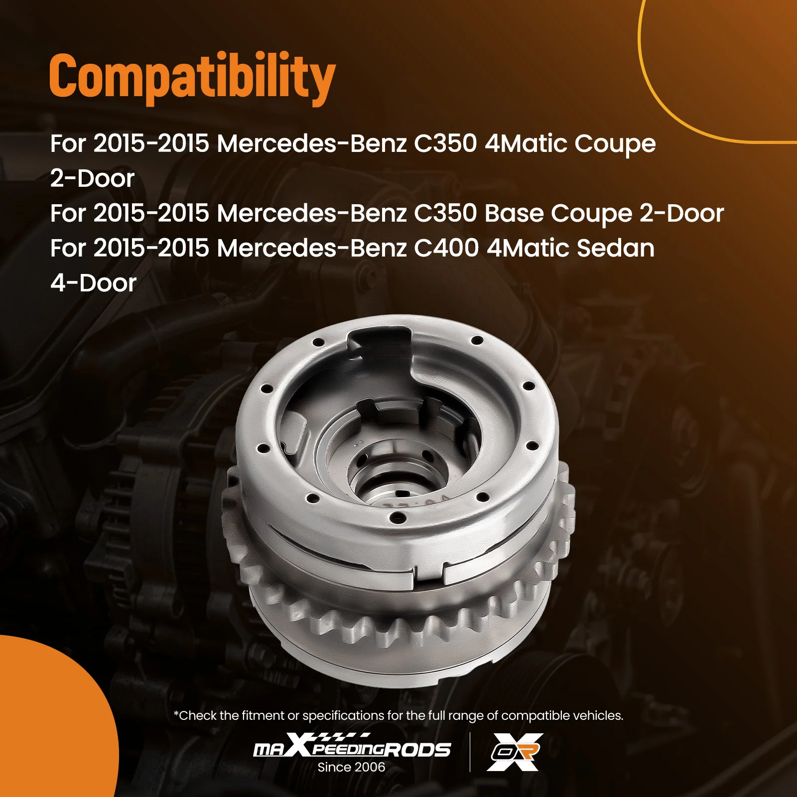 

Шестерня распределительного вала CVVT в сборе для Santa Fe Kia Optima Rondo 2.7L 24350-3E000