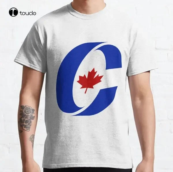 Conservative Party Of Canada Logo Classic T-Shirt Tee Shirt