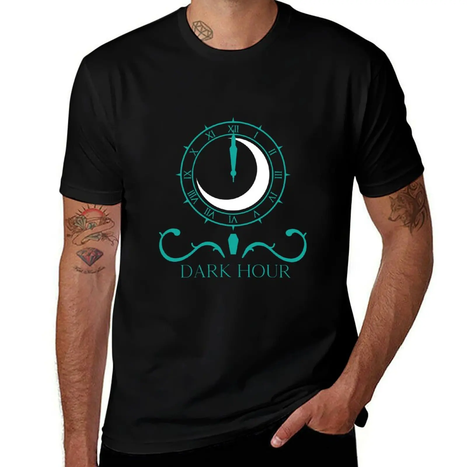 Dark hour 3 T-Shirt Soft Stretch Short Sleeve Top T-Shirt