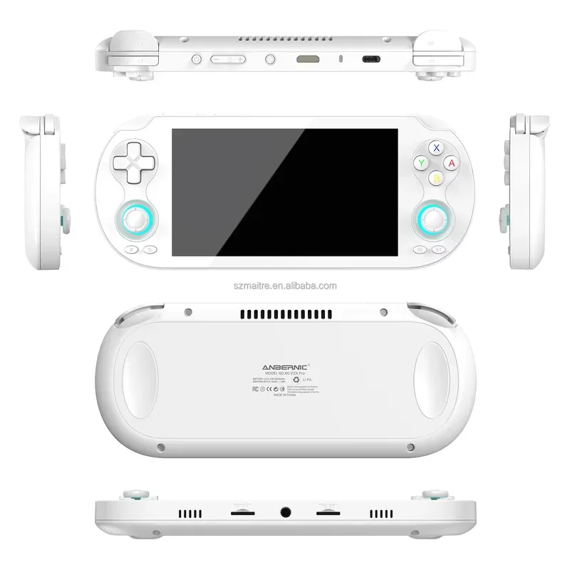 【CHIMU HOME】 5.5 inch touchscreen handheld game console with Linux and Android 14 dual OS RK3576 processor portable gaming view 2