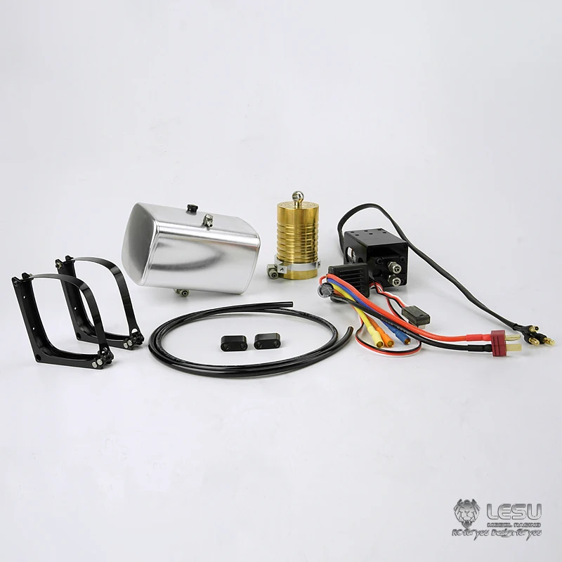 

LESU 155MM Metal Tank Pump Cylinder ESC Hydraulic System for 1/14 RC Dumper Truck DIY TAMIYA Scania Benz MAN Model