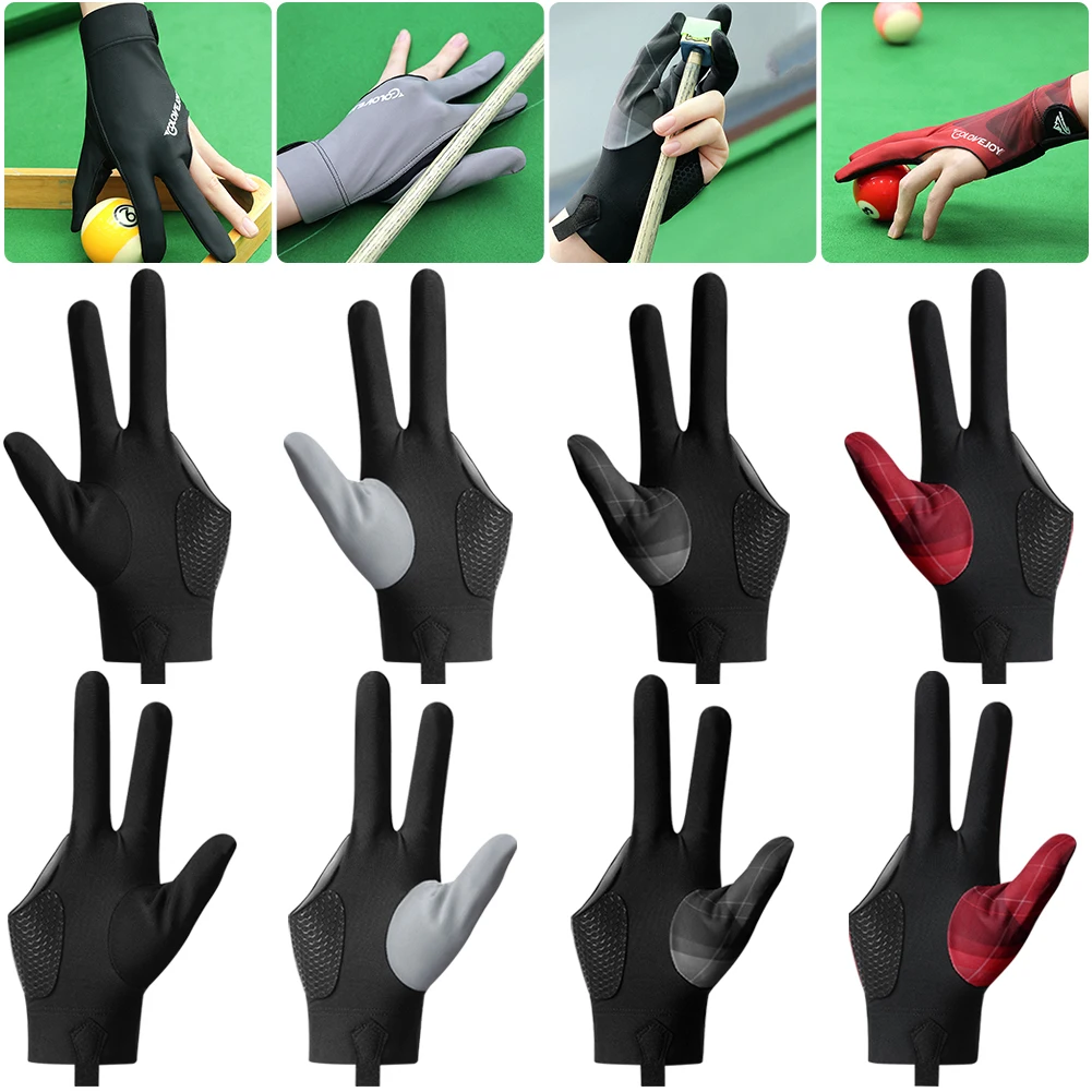 

Full-Finger Billiards Gloves Non-Slip Snooker Sport Glove Left/Right Hand Universal Billiard Sports Accessories