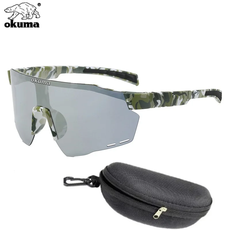 

Oukuma 2025 New UV400Men's and Women's Outdoor Sports Riding, Driving, Fishing, Climbing, Campingective Glasses, Protection
