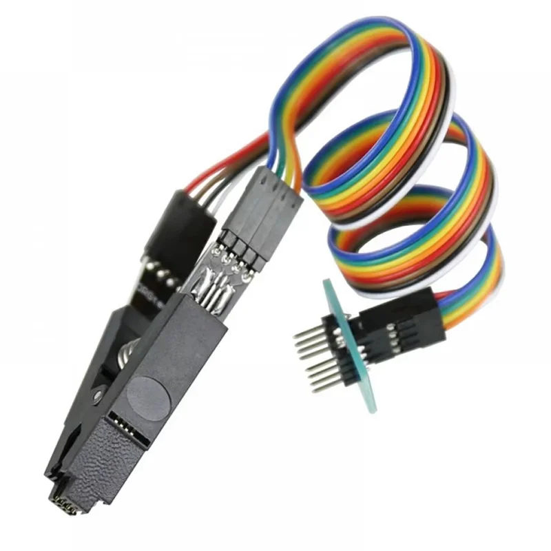 In-Circuit Programming Clip SOIC8 SOP8 Test For EEPROM 25CXX/24CXX/93CXX USB Programmer Support For TL866CS TL866A EZP2010