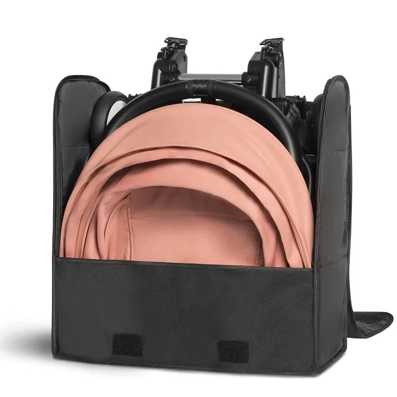 Kinderwagen-Reiserucksack, doppelte Umhängetasche, Aufbewahrungsorganisator, abnehmbares Design, Kinderwagen mit mehreren Fächern