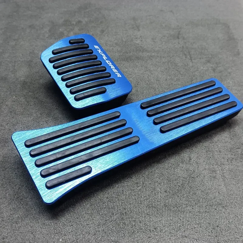 تعديل داخلي لدواسة الوقود Ford 13-23 Explorer، فرامل معدنية مضادة للانزلاق، دواسة الراحة #2