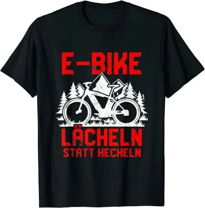 New Smile Instead of Pantling - Funny Saying Bicycle Men Gift Tea T-Shirt  Tees High Quality 100%Cotton Short Sleeve