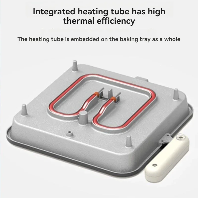 The Upper and Lower Plates of The Electric Baking Pan Can Be Disassembled and Washed To Deepen The Plate