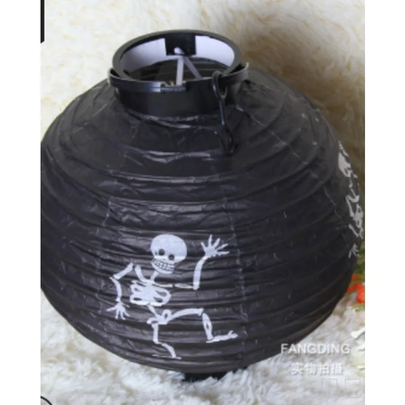 8 inch 20cm Halloween decoration Halloween pumpkin lantern LED battery box lantern party decoration