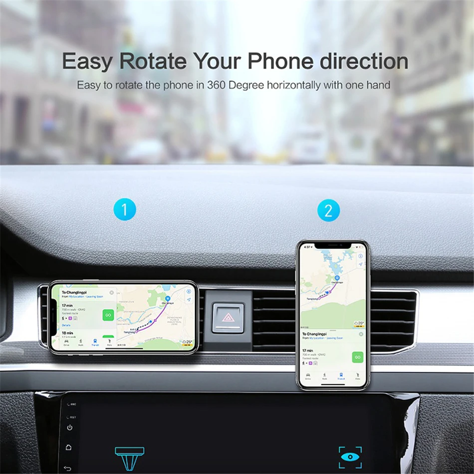 Auto Magnetische Halter Universal Air Vent Halterung Ständer Zubehör Für iPhone Samsung Xiaomi Magnet Halter Stehen im Auto Handy – Detail 5