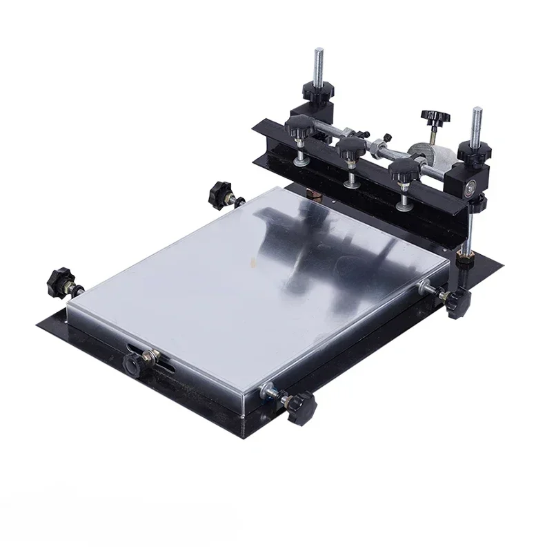 High QualityFor 32x22CM Manual Silk Screen Station Solder Paste Printer Adjustable SMT Stencil Printing Machine