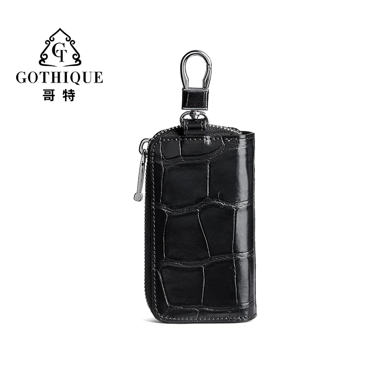 2023 New American Alligator Leather Key Bag For Men And Women Large Capacity Business Leisure Multi-function Key Chain Bag 50