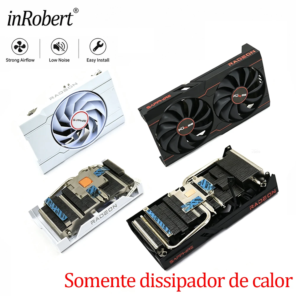 サファイア-pulse-amd-radeon-rx-6500-xt-rx-6500-xt-itx-pure-ビデオカードヒートシンク-rx6500xt-交換用グラフィックカードラジエーター