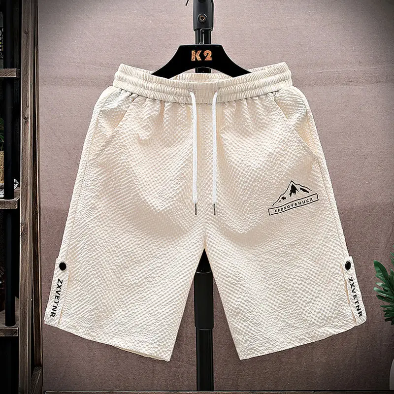 

Новые летние шорты мужские универсальные брюки с пятью точками мужские прямые брюки мужские пляжные брюки прилив