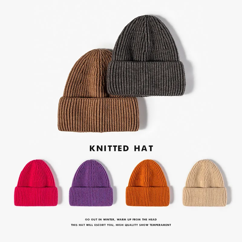 

Beanie Cap Big Head Outdoor Warm Cycling Caps men's women's Woolen Hats Light Plate Cold Hats Knit Ha Bonnet 4m644