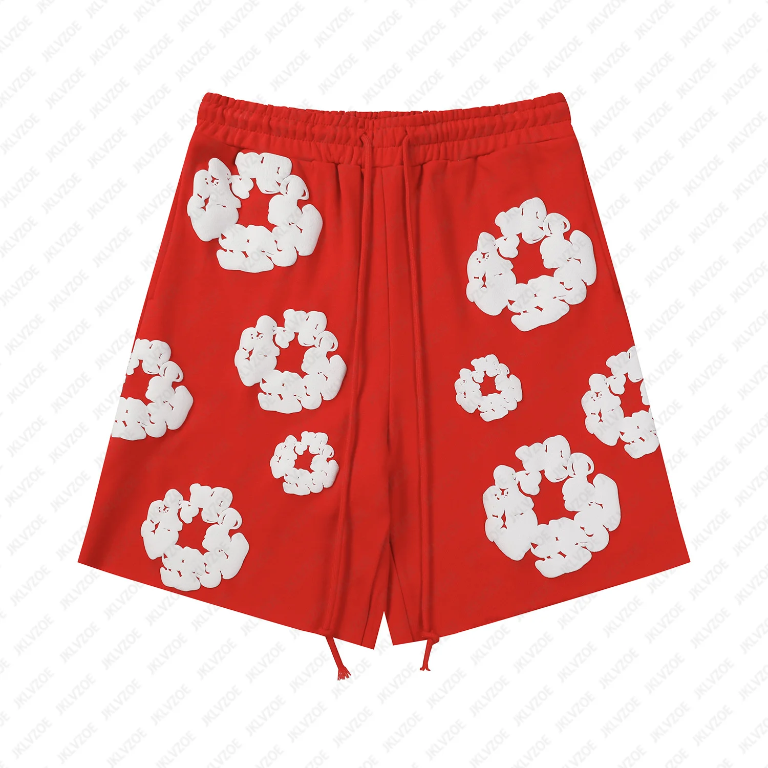 Europe America Fashion 3D Flower Shorts Summer Men Loose Beach Shorts Quick Dry Shorts For Summer Casual Oversized Sport Shorts