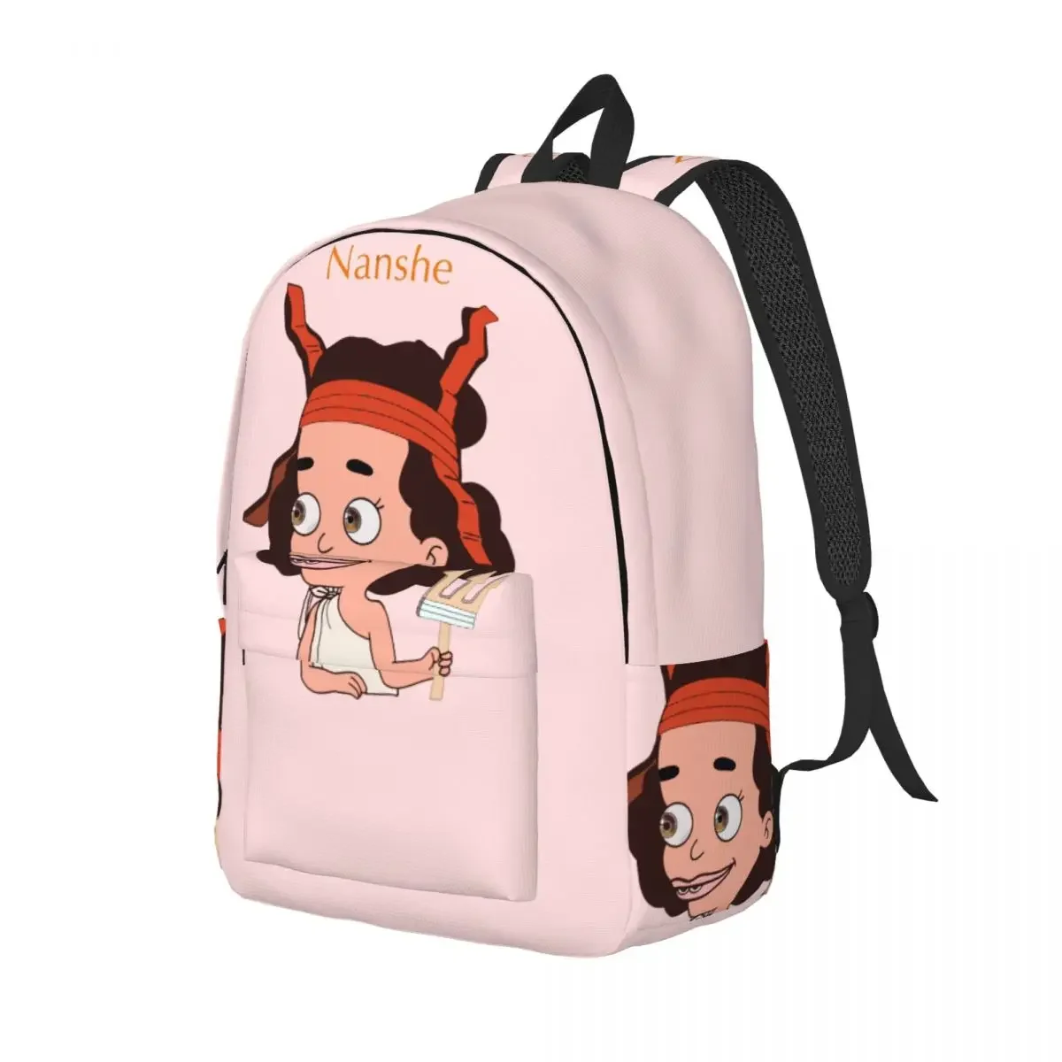 Light Nanshe Cartoon Bookbag Hiking Retro Washable For Women Bookbag Birthday Gift