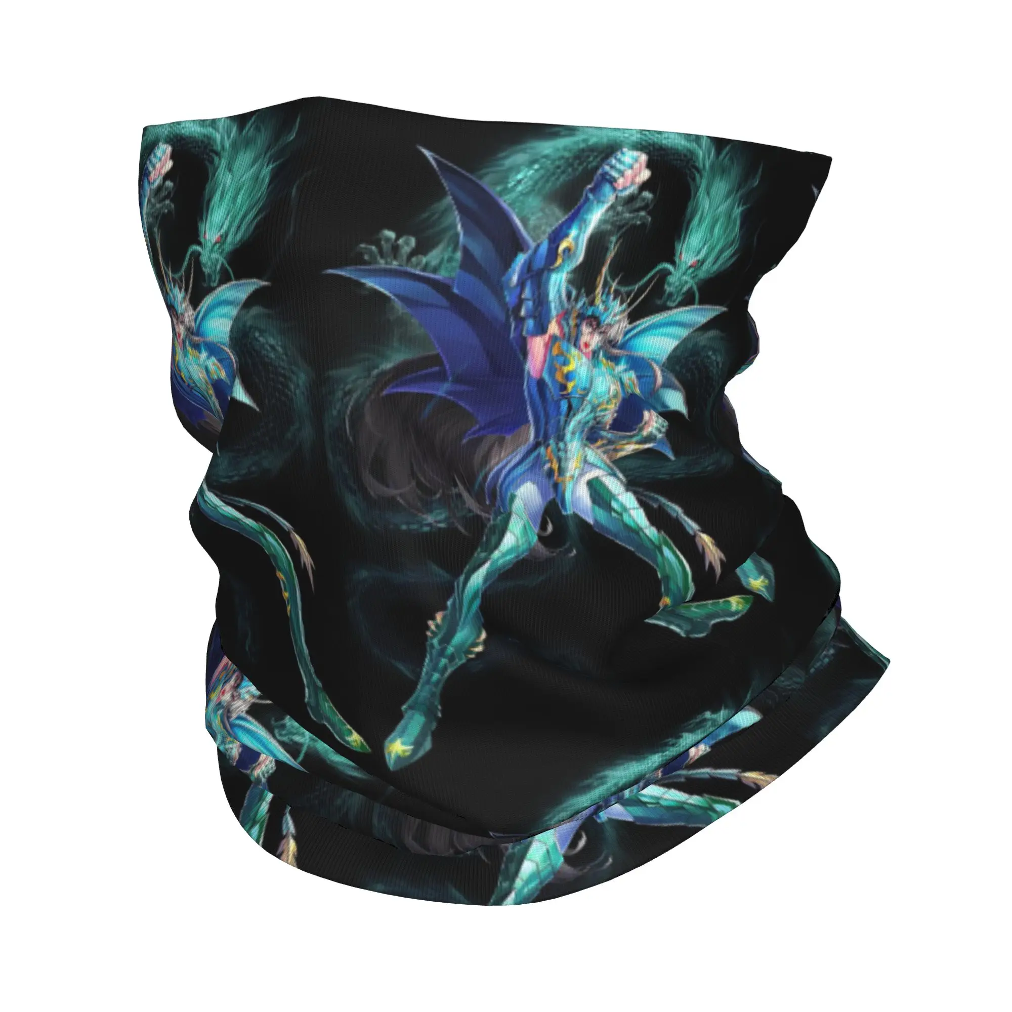 

Бандана с принтом «Рыцари Зодиака» и драконом Ширю, многофункциональная маска для лица, велосипедная маска для мужчин и женщин, для взрослых