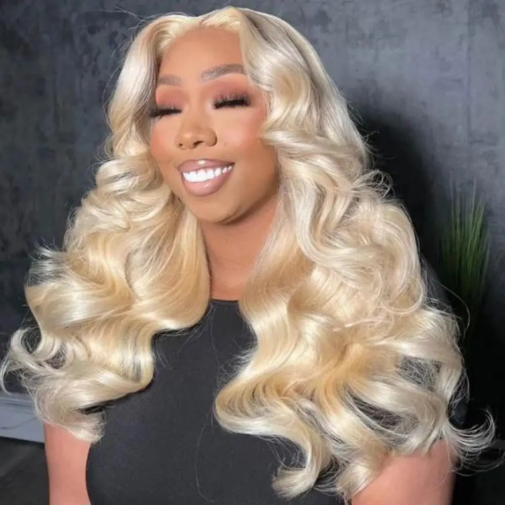

13x6 Hd Lace Frontal Human Hair Wigs High Density 613 Blonde Body Wave 30 Inch Colored 13x4 Lace Front Brazilian Wig Choice Sale